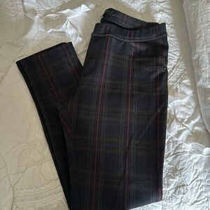 Anthropologie Plaid Legging